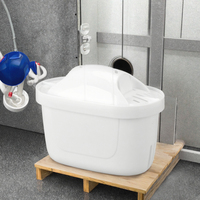 Cartouche de rechange pour filtre à eau B-RITA, bloc de charbon actif purificateur certifié NSF pour usage domestique