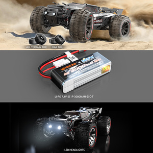 MJX Hyper Go 14210 telaio in metallo 1/14 RTR 2S 3S LiPO Led <span class=keywords><strong>Night</strong></span> Light Electric Powered RC Truck Brushless Toy per hobbisti - Product Image 6