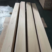 Listones para Base de Cama, Panel Laminado de Paulownia, Soporte Flexible de Madera para Colchón de Lujo y Sistema de Sueño Duradero