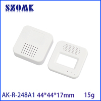 Boîtier d'affichage pour thermomètre numérique 44*44*17MM avec IA Cloud Chat et haut-parleur intelligent pour assistant vocal
