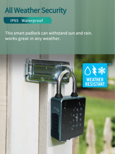 <span class=keywords><strong>Cadenas</strong></span> WiFi Portable Intelligent Tuya TTlock de Haute Qualité avec Application, <span class=keywords><strong>Code</strong></span> PIN et Clé, Antivol et Sécurité Renforcée - Product Image 5