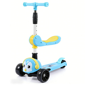 Driewielige kinderstep voor peuters, verstelbare hoogte, kinderscooter, kinderspeelgoed voor jongens & meisjes - Product Image 1