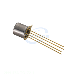 In Stock 2N4117A TO-72 4L TO-206AF, TO-72-4 Metal Can Transistors Components Electronic - Product Image 1