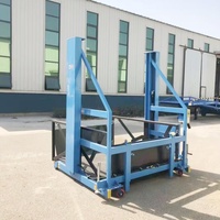 Plateforme de déchargement antidérapante pour conteneurs mobiles, nouvelle rampe d'accès directe d'usine pour usine de fabrication et usage commercial, capacité de charge 2000 kg