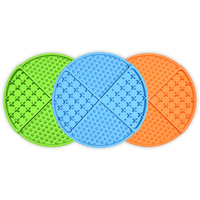 Tapis d'alimentation en silicone anti-dérapant pour chiens et chats