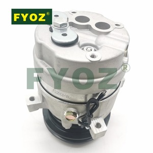 Compresor de A/C 2208-6012B para excavadora <span class=keywords><strong>Doosan</strong></span> Daewoo, para excavadora de la marca <span class=keywords><strong>Doosan</strong></span>, de la marca <span class=keywords><strong>DX35Z</strong></span>, DX53W, DX55, DX55W, DX60R, DX60R, DX80R, de la parte de arriba de la parte de la derecha, <span class=keywords><strong>2</strong></span>, <span class=keywords><strong>2</strong></span>, <span class=keywords><strong>2</strong></span>, <span class=keywords><strong>2</strong></span> - Product Image 4