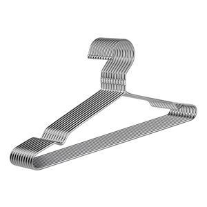 304 Stainless Steel Clothes Hanger Thickened Non Slip Rectangle Design For Drying And Storage - Product Image 3