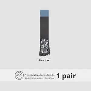 Calcetines Deportivos <span class=keywords><strong>de</strong></span> Compresión para Mujer, Calcetines <span class=keywords><strong>de</strong></span> Compresión Antideslizantes <span class=keywords><strong>de</strong></span> Nailon para Fitness Profesional, Correr, Saltar la <span class=keywords><strong>Cuerda</strong></span>, Yoga - Product Image 6