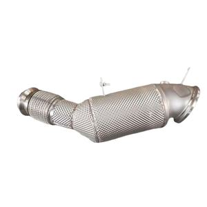 Downpipe con catalizador B48 para chasis F y G de <span class=keywords><strong>BMW</strong></span> 120i 220i 230i 320i 330E 330i 420i 430i 520i 530i 530E X3 X4, tipo OPF y brida V-Band - Product Image 1