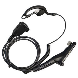 Durable Plastic Bodyguard Radio Headset with G Type Earpiece Compatible with Motorola Two Way Radios - Product Image 3