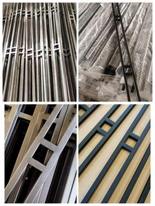 รั้วเหล็กดัดกลวงสำหรับโรงแรมรั้วเพื่อความปลอดภัยงานตามสั่ง - Product Image 6