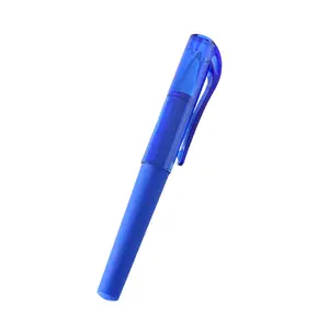 Mini stylo gel promotionnel de poche à encre noire bleue rouge sérigraphie personnalisée mignon stylo en plastique portable