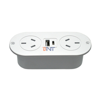 Prise de courant intégrée 5V 2.1A pour bureau/canapé, norme australienne, avec ports USB A+C pour hôtel/bar/salle de réunion/canapé