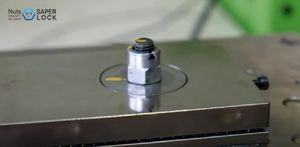 Tuerca Autoblocante Duradera SAPER, Tuerca Hexagonal de Acero Inoxidable con Inserto de Nylon, Tuerca Hexagonal de Alta Resistencia, Precisión Industrial - Product Image 6