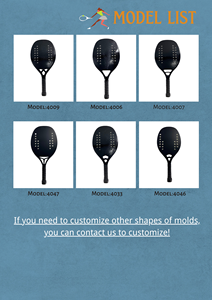 Raqueta de Tenis de Playa 2023 de Alta Calidad Totalmente de Fibra de Carbono 3k 12k 18k 24k y Fibra de Vidrio - Product Image 6