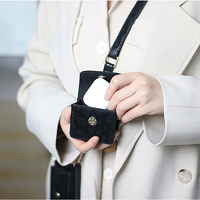 Étui portefeuille bandoulière de luxe personnalisé en cuir PU avec porte-cartes pour iPhone 12 13 14 15 16 17 18 Pro Max – Vente en gros OEM