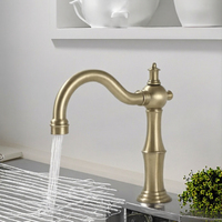 Robinet de lavabo mural en laiton noir mat de luxe, mitigeur dissimulé à double poignée 3 trous, bec rotatif, moderne, pour salle de bain, céramique