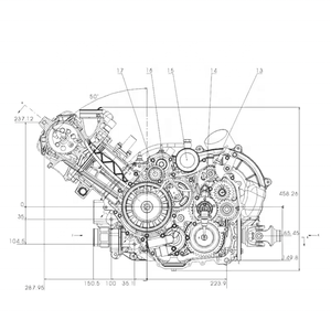 Cqjb 700cc เครื่องยนต์รถจักรยานยนต์690cc เครื่องยนต์<span class=keywords><strong>450CC</strong></span> - Product Image 2