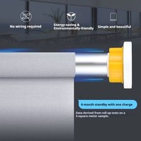 Persiana Enrollable Motorizada con Batería de Litio, Inteligente, para Oficina y Hotel, Protección Solar, Ignífuga, Impermeable, de Fábrica OEM