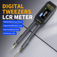 FNIRSI LCR-ST1 Pince de mesure, testeur de pont, testeur de résistance, de capacité et d'inductance