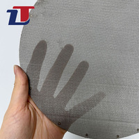 Filter Disc Kawat Baja Tahan Karat 25um 50mm untuk Industri, Disc Filter Baja Tahan Karat