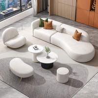 Canapés d'angle modernes et minimalistes en cuir véritable, trois places, écologiques, pour appartement et salle de sport