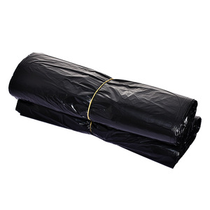 Sacs poubelles à poignées enroulables en plastique noir épaissi, style gilet, pour usage domestique, petites, moyennes et grandes tailles - Product Image 5
