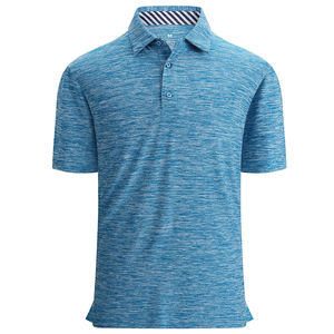 Camiseta polo 100% algodón con impresión de logotipo personalizado para hombre, camisetas polo de secado rápido y ajuste slim más vendidas - Product Image 5