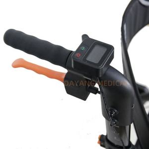 סין אלומיניום קל משקל מתקפל חשמלי עזר הליכה רולטר שיקום הליכון עם מושב לקשישים נכים - Product Image 5