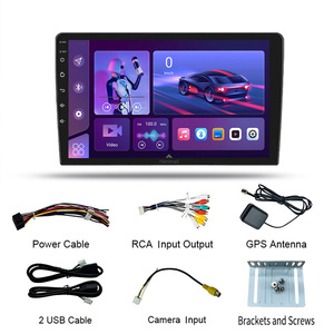 วิทยุติดรถยนต์ <span class=keywords><strong>9</strong></span> นิ้ว 2 Din รองรับ Carplay และ Android Auto แบบไร้สาย พร้อมระบบนำทาง GPS, Bluetooth, WiFi, USB, Aux และมัลติมีเดีย - Product Image 5