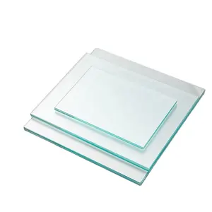Factory-Direct Ultra White Frosted Glass 3.2mm Solar Photovoltaic Matte Panels and 2mm Textured Glass Varieties