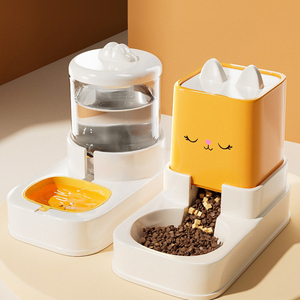 Auto <b>Cat</b> <b>Feeder</b> & Water Dispenser - 2-in-1 Pet Drinking Supplies - Product Image 5