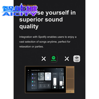 SQ 2025 Golden Security TPA08 Tuya Panel de Control Táctil Inteligente para el Hogar de 8 Pulgadas con Alexa Integrada, Kit de Hogar Inteligente