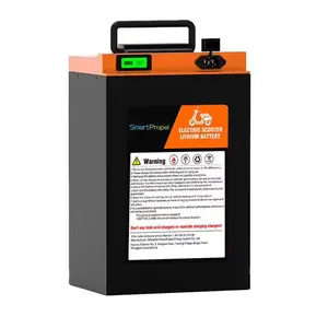 48 Volt 60 Ah Lifepo4 Batteriepack 48 V 60 V 72 V 40 Ah 50 Ah 60 Ah Lithium-Ionen-Batterie für Elektrofahrrad E-Bike Scooter Motorrad