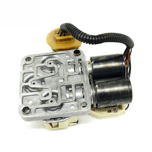Transmission Solenoid Valve F6RZ-7G391-A XS7P-7G391-AA For Ford CD4E Black White Connector <b>Replacement</b> Part - Product Image 2