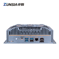 IoT Gateway Computer Case 12th 13th Gen Core I7 I5 Ultra 155H 125H AI EDGE Computing 6 Lan Industrial Pfsense Firewall Mini PC