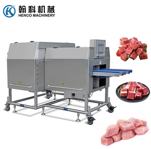 Machine de découpe de petits cubes de viande entièrement automatique Nouvelle condition pour les dés de viande de boeuf congelés - Product Image 1