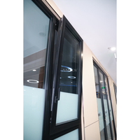 Ventanas de Aluminio AMJ, Ventana Abatible y Oscilobatiente Personalizada, Marco de Aluminio para Casa, Villa, Apartamento, Ventana Abatible de Doble Vidrio