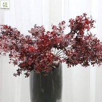 Feuilles d'érable artificielles de qualité supérieure 107 cm pour la décoration de mariage Automne 2024 Feuillage artificiel