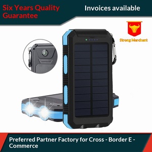 Power Bank Solare Impermeabile da 20000mAh con Bussola, Caricabatterie per Telefono Modello P2, Personalizzazione Logo Supportata - Product Image 2