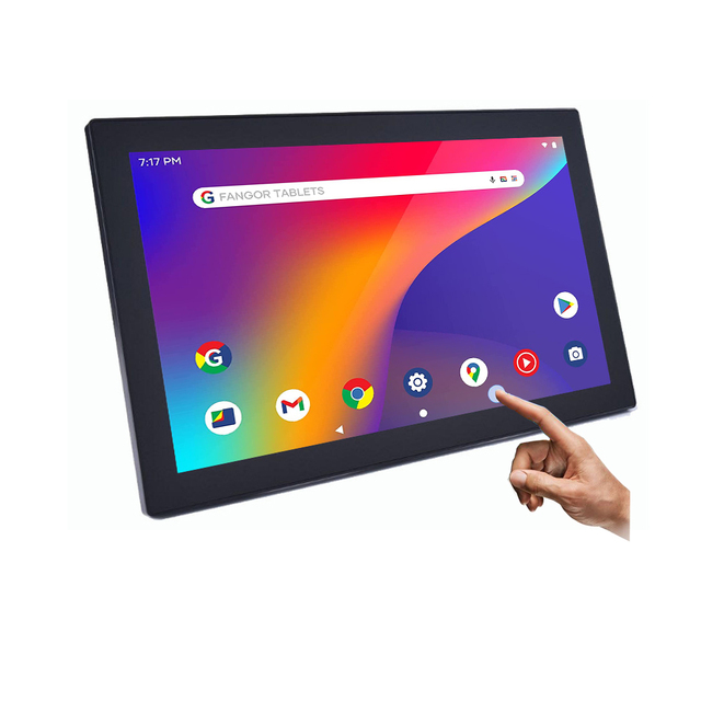 Quad Core 2.0 GHz Processor WiFi LAN Slot Android 11 Os 21.5 Inch Lcd IPS Touch Monitor All in One Tablet PC with 32GB ROM