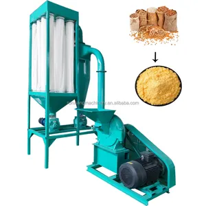 Yaprak kırıcı buğday yulaf kepeği tahıl un değirmeni Pulverizer makinesi