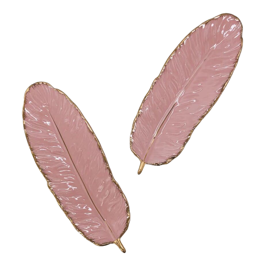 ถาดสีชมพู ขนาด 14 นิ้ว - สีชมพู