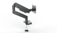 Support de bras pour double écran, support de moniteur d'ordinateur, support de bureau
