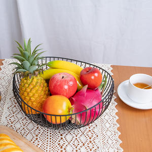 Panier de rangement en fil de fer métallique de style multiple à usage domestique nordique pour la <span class=keywords><strong>cuisine</strong></span> et le salon - Product Image 4