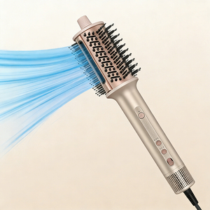 <span class=keywords><strong>Brosse</strong></span> sèche-<span class=keywords><strong>cheveux</strong></span> ionique en céramique 3 en 1, <span class=keywords><strong>brosse</strong></span> à air chaud avec peigne à air chaud à haute vitesse pour un brushing sans frisottis et un lissage - Product Image 5