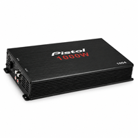 Amplificateur de voiture 4 canaux classe AB 1200W, 100W x 4 RMS, 4 ohms, stéréo, pleine gamme