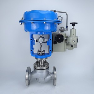 Válvula de Diafragma Neumática Moduladora de Control de Flujo de Acero Inoxidable OEM de Alta Calidad 4-20mA con Brida y Manga de Sellado Único, Suministro de Fábrica - Product Image 3