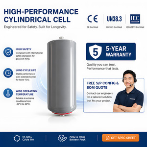 Batterie au lithium Arctic Ready LiFePO4 LTO 2.3V 30A, cellule haute puissance stable à -40°C, charge rapide 6C, durée de vie 15 ans, 25000 cycles. - Product Image 6