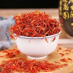 Flor de Azafrán Natural, Flor de Cártamo, Flor Kusum, Azafrán Seco, Hierbas Crudas al por Mayor - Product Image 2